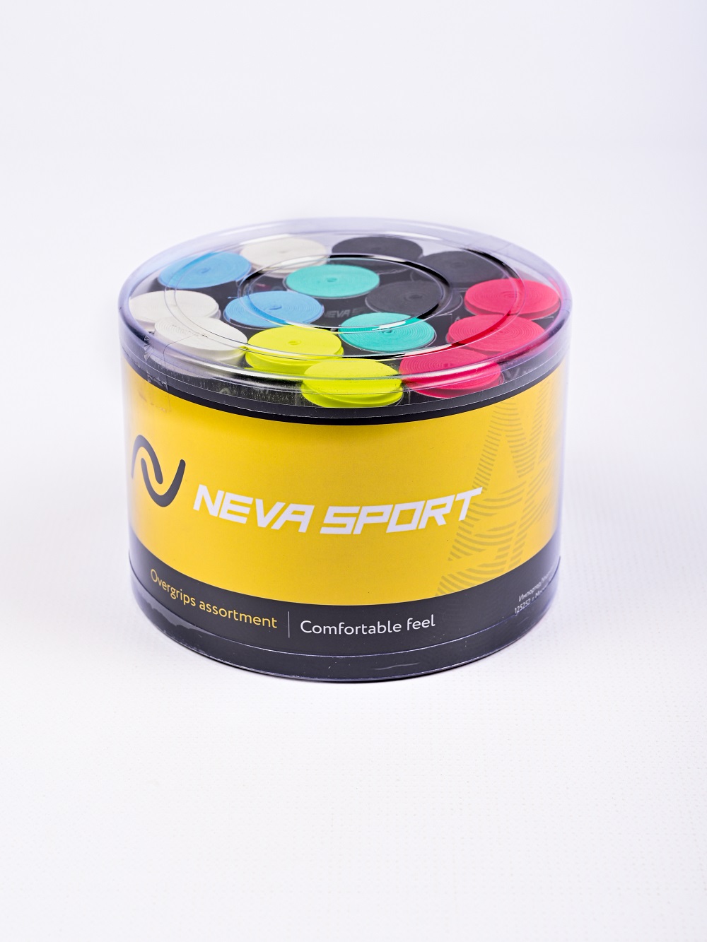 NEVA SPORT NEVA SPORT овергрип *60 шт в банке ассорти