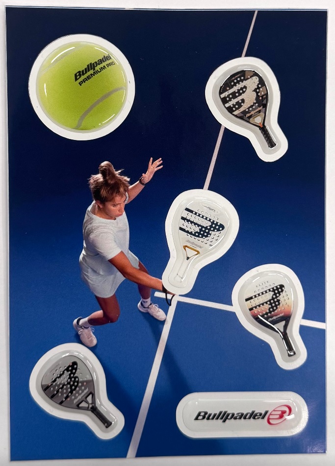Bullpadel Стикерпак Bullpadel 2026